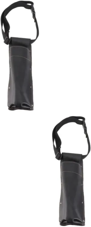 2 Pcs Welding Rod Holder Pouch Welder Toolkit Welding Rod Storage Container Anti-scalding Bag