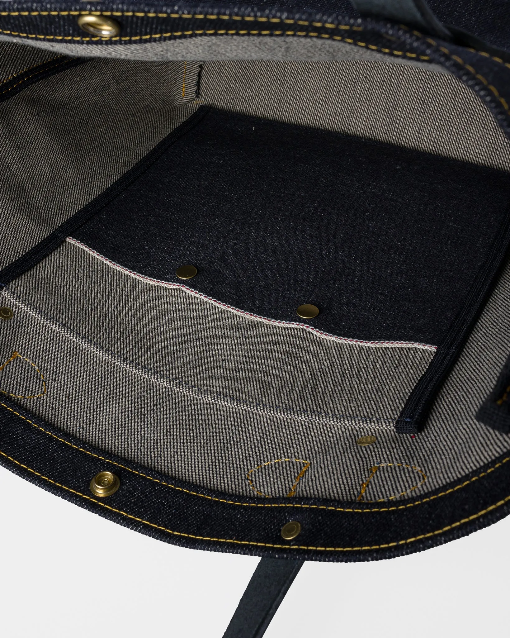 25oz Selvedge Denim Tote Bag - Indigo