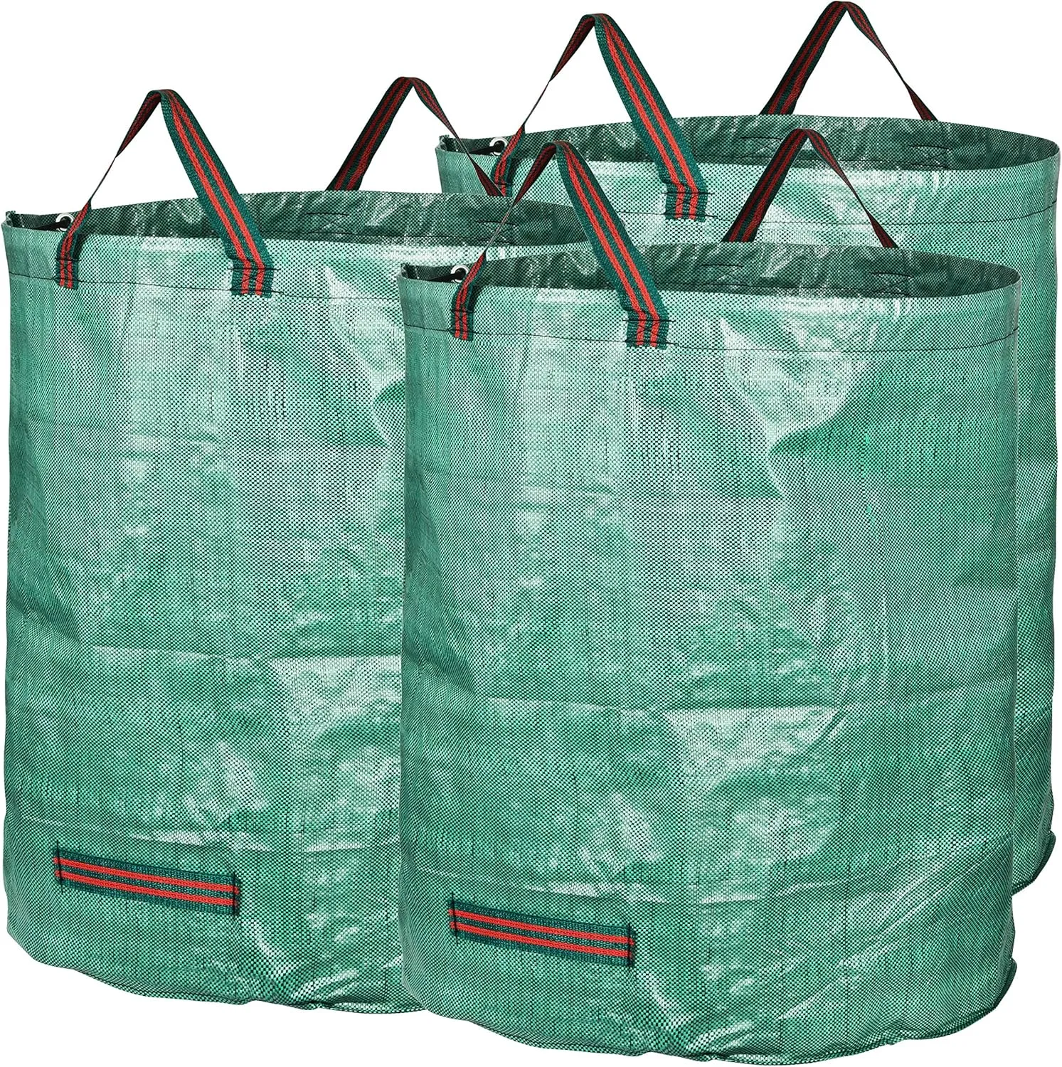 3-Pack 72 Gallons Reusable Garden Waste Bags (H30, D26 inches) - Yard Waste Bags