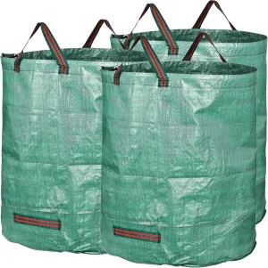 3-Pack 72 Gallons Reusable Garden Waste Bags (H30, D26 inches) - Yard Waste Bags