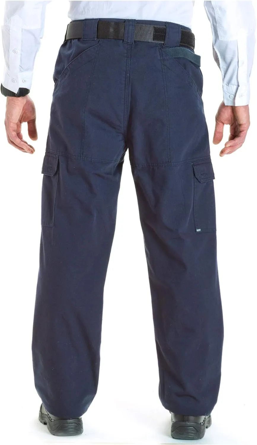 5.11 Tactical Men's Active Work Pants, Superior Fit, Double Reinforced, 100% Cotton, Style 74251