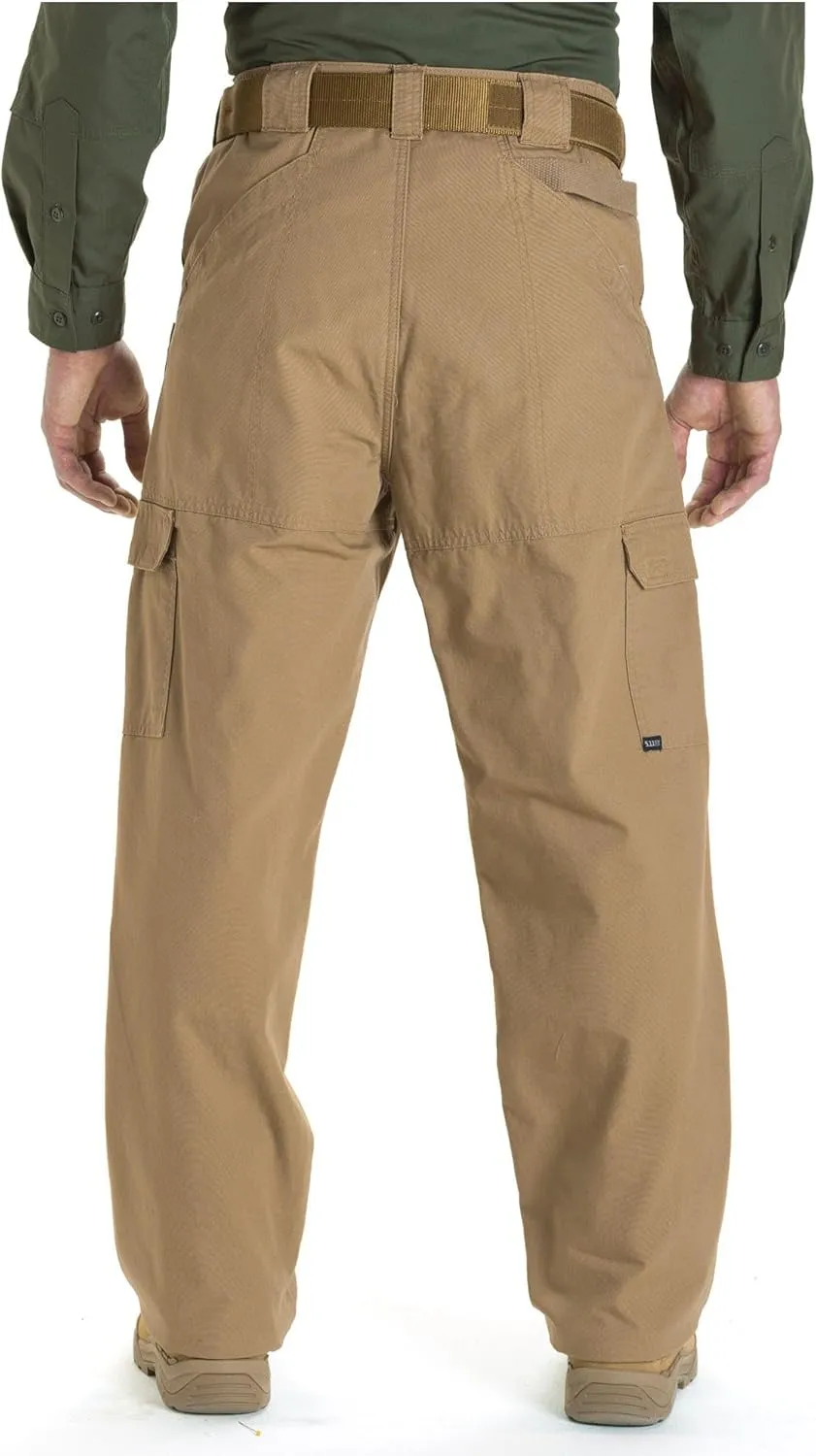 5.11 Tactical Men's Active Work Pants, Superior Fit, Double Reinforced, 100% Cotton, Style 74251
