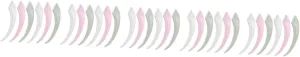 5sets Stainless Steel Eyebrow Trimmer Set Brow Razor Facial Hair Razor for Women Compact Portable 6pcs*5