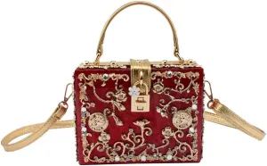 Acrylic Purse Clutch Bags Perspex Carved Bag Evening Handbags for Women Crystal Crossbody Shoulder Purse Wedding