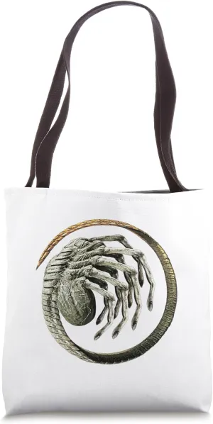Aliens Xenomorph Facehugger Tote Bag