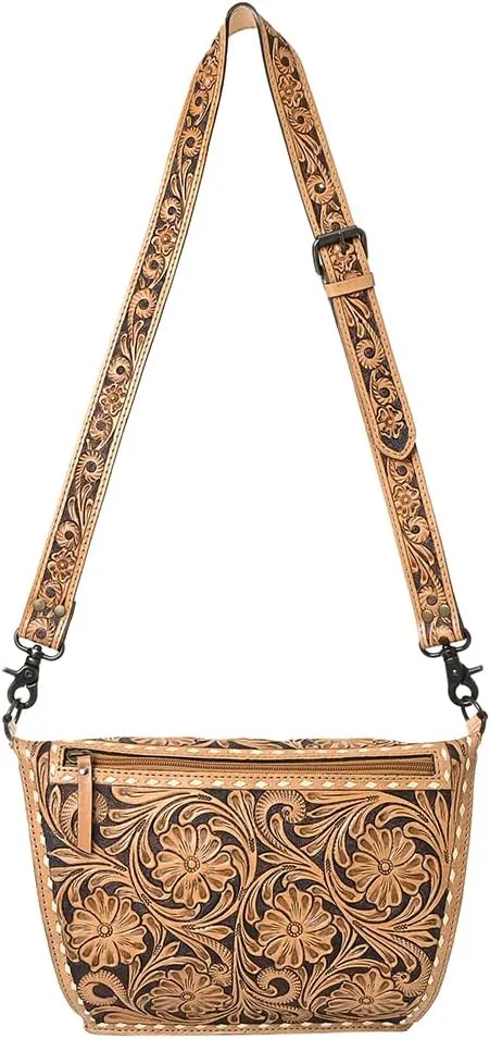 American Darling Cross Body Hand Tooled Genuine Leather Western Women Bag | Handbag Purse | Crossbody Bag for Women | Cute Crossbody Bag | Crossbody Purse