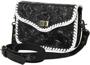 American Darling Crossbody Hand Tooled Genuine Leather women bag western handbag purse