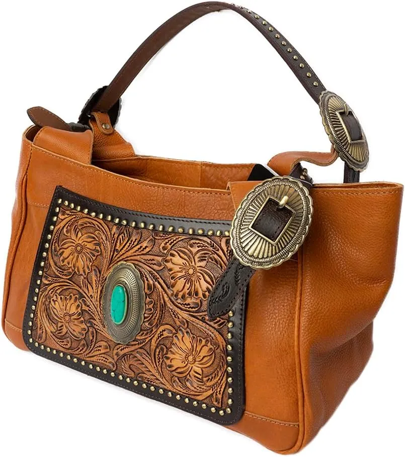 American Darling Genuine Leather Western Women Hobo Bag | Handbag Purse