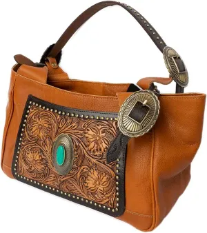 American Darling Genuine Leather Western Women Hobo Bag | Handbag Purse