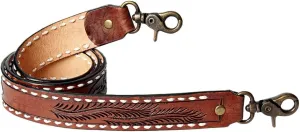 American Darling Hand Tooled Genuine Leather Crossbody Handle Strap for Bags | Phone Crossbody Strap | Crossbody Keychain Strap for Wallet Purse Clutch Cellphone Key Chain Holder | Shoulder Bag Strap