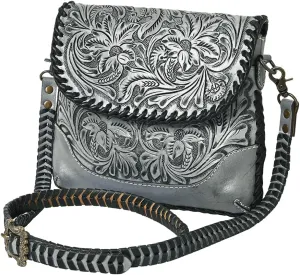 American Darling Small Crossbody Hand Tooled Genuine Leather Women Bag Western Handbag Purse