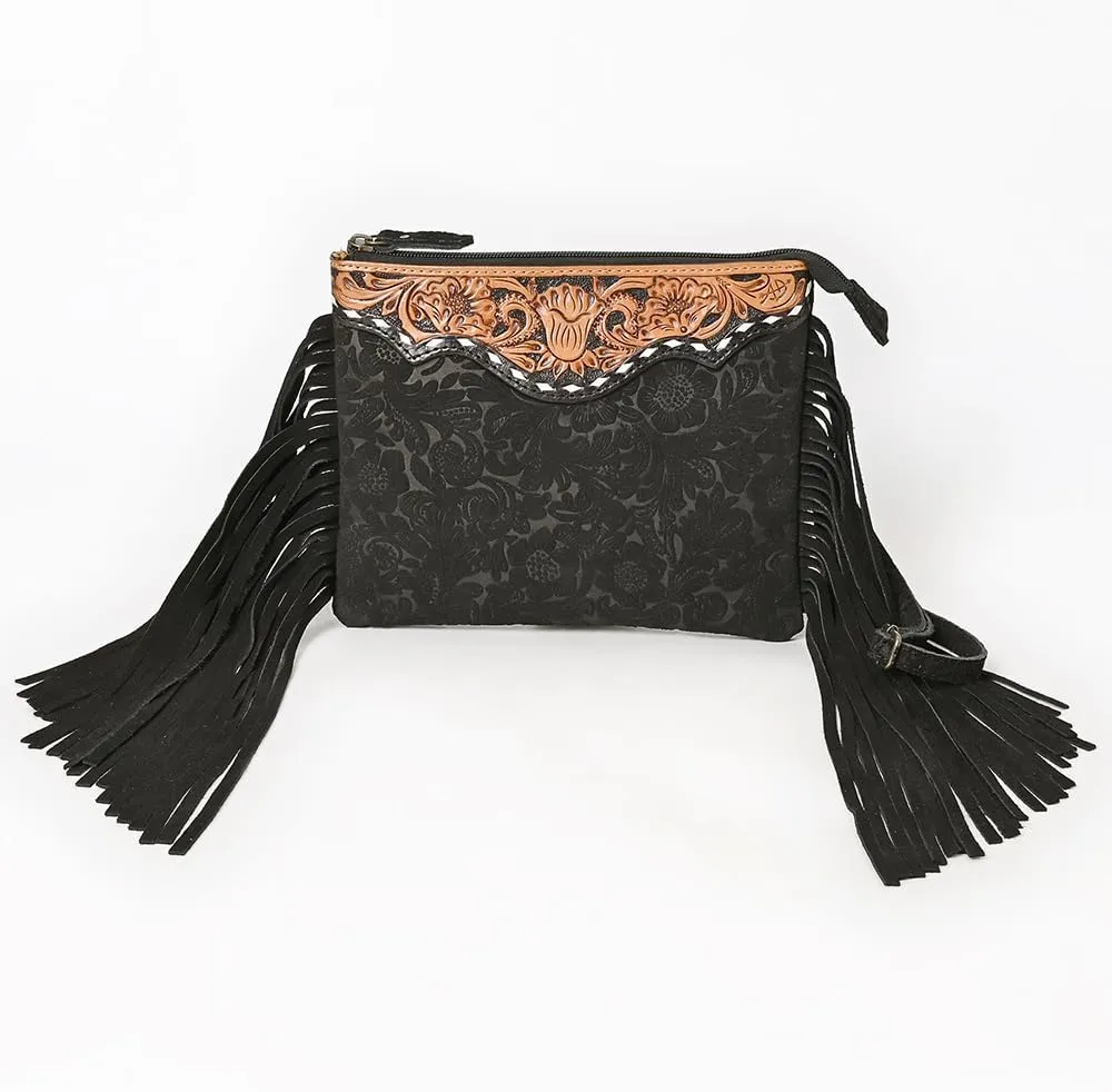 American Darling Small Crossbody Saddle Blanket Genuine Leather Women Bag Western Handbag Purse