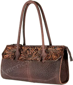 American Darling Tote Hand Tooled Genuine Leather Western Women Bag Handbag Purse | Western Tote Bag | Travel Tote Bags | College Tote Bag | Casual Tote Bag