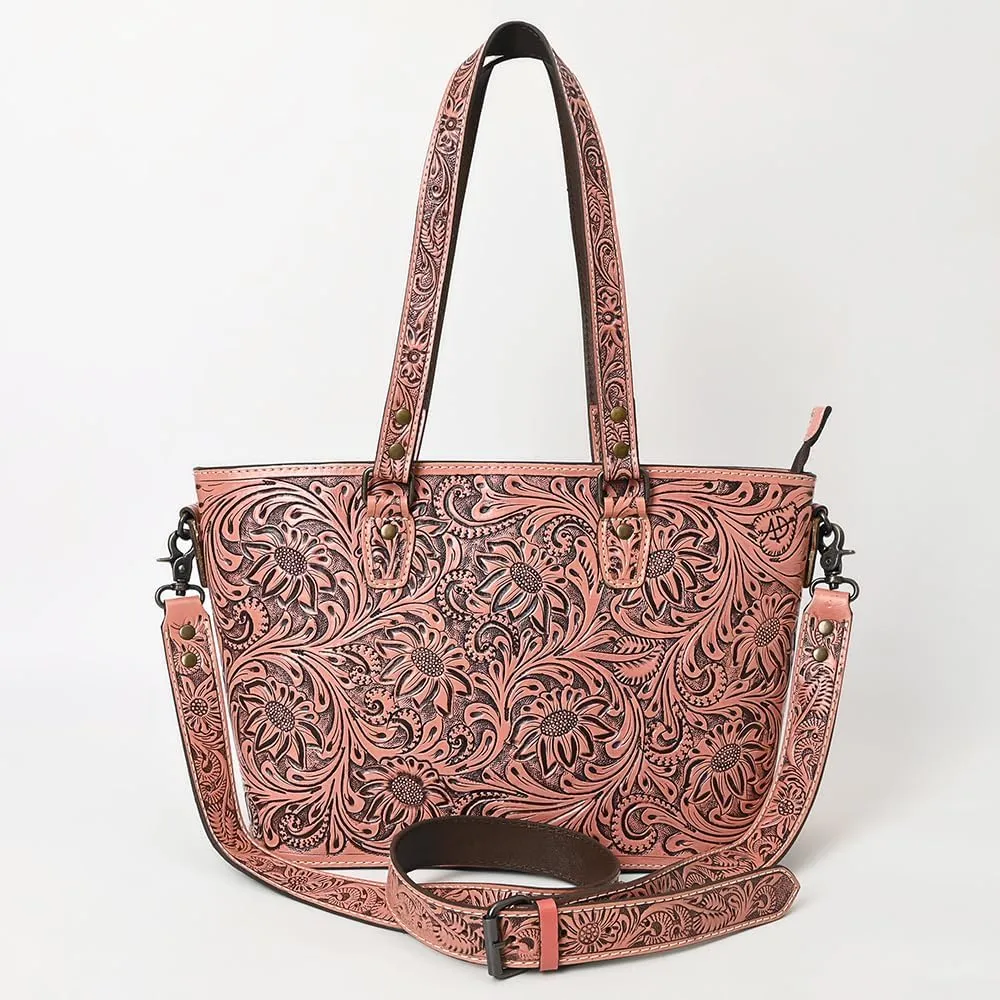 American Darling Tote Hand Tooled Genuine Leather Women Bag Western Handbag Purse