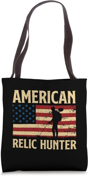American Relic Hunter Metal Detecting Detectorist Detector Tote Bag