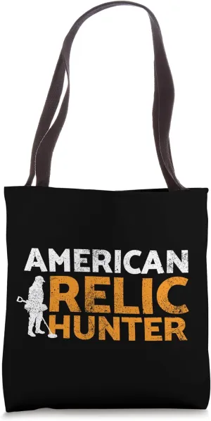 American relic hunter metal detecting Tote Bag