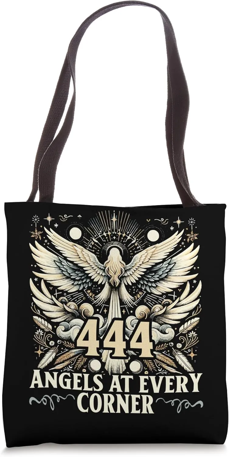 Angel Number Spiritual Guidance Psychic Number Numerology Tote Bag