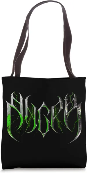 ANGER LOGO (GREEN METAL) Tote Bag