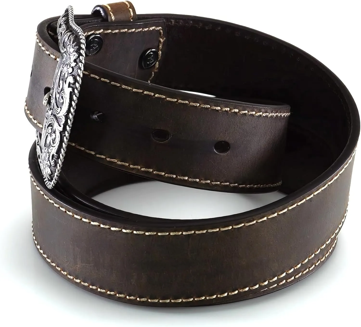ARIAT Women's Basic Heavy Stitched Belt