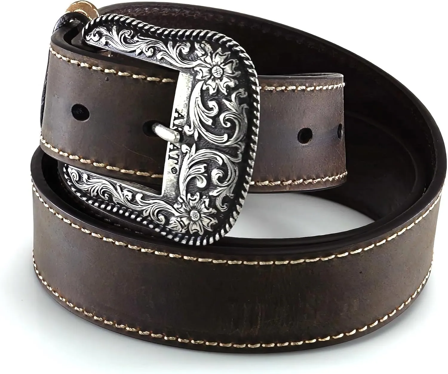 ARIAT Women's Basic Heavy Stitched Belt
