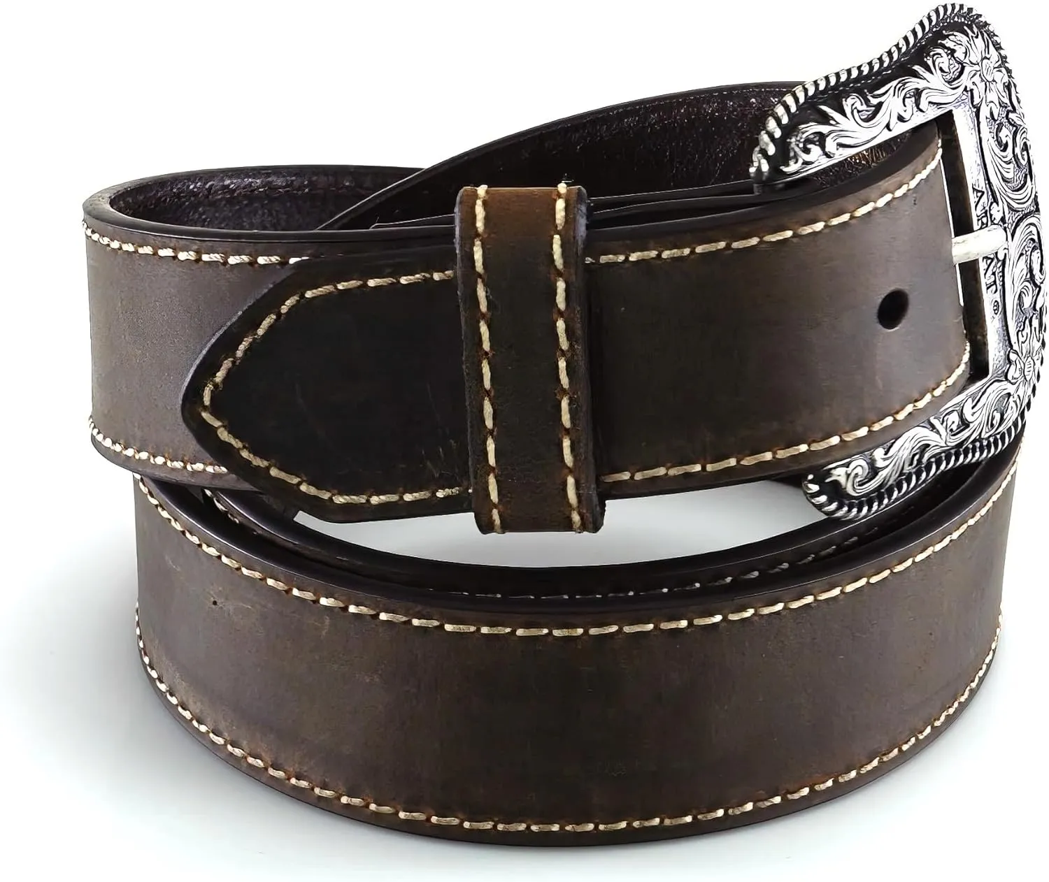 ARIAT Women's Basic Heavy Stitched Belt
