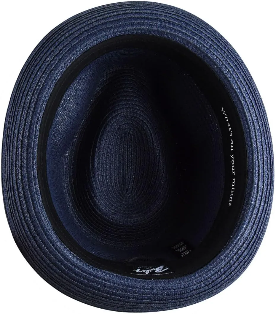 Bailey of Hollywood Men's Billy Fedora with Teardrop Crown