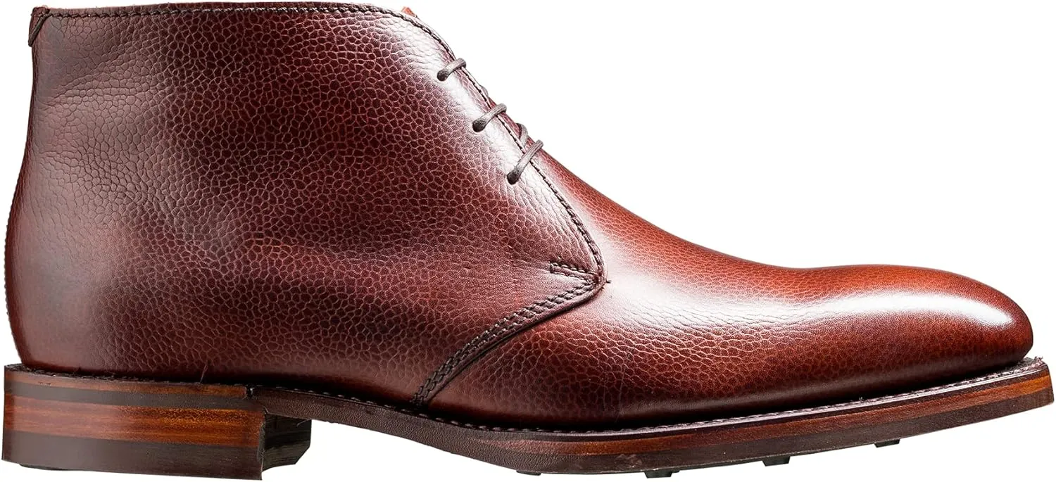 BARKER Orkney Cherry Grain Chukka Leather Boot Handcrafted Men's Boot
