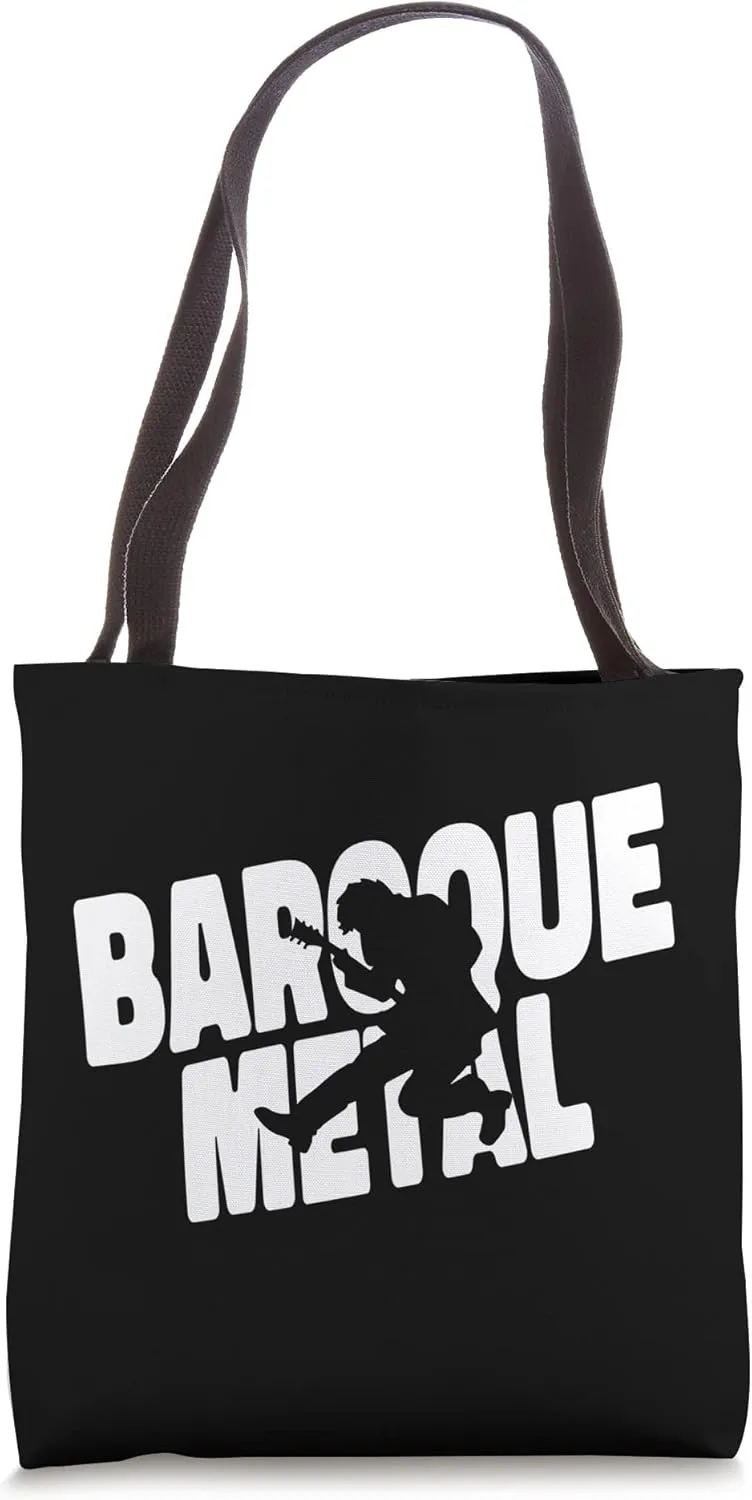Baroque Metal Neoclassical Metal Rock And Roll Metalhead Tote Bag