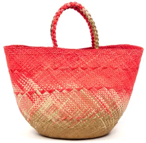 Basket / Red & Beige M