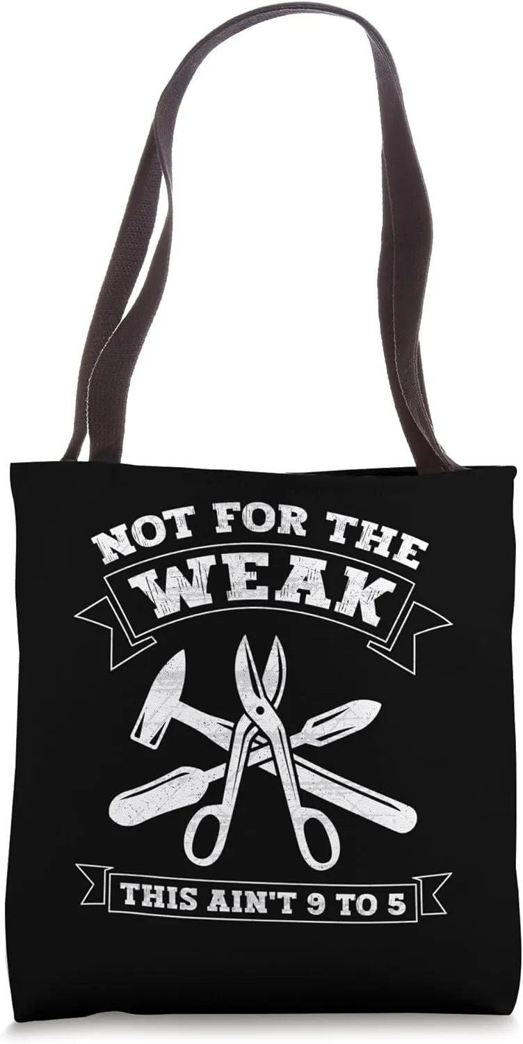 Best Sheet Metal Worker Dad thin Metal Sheets Metalworking Tote Bag