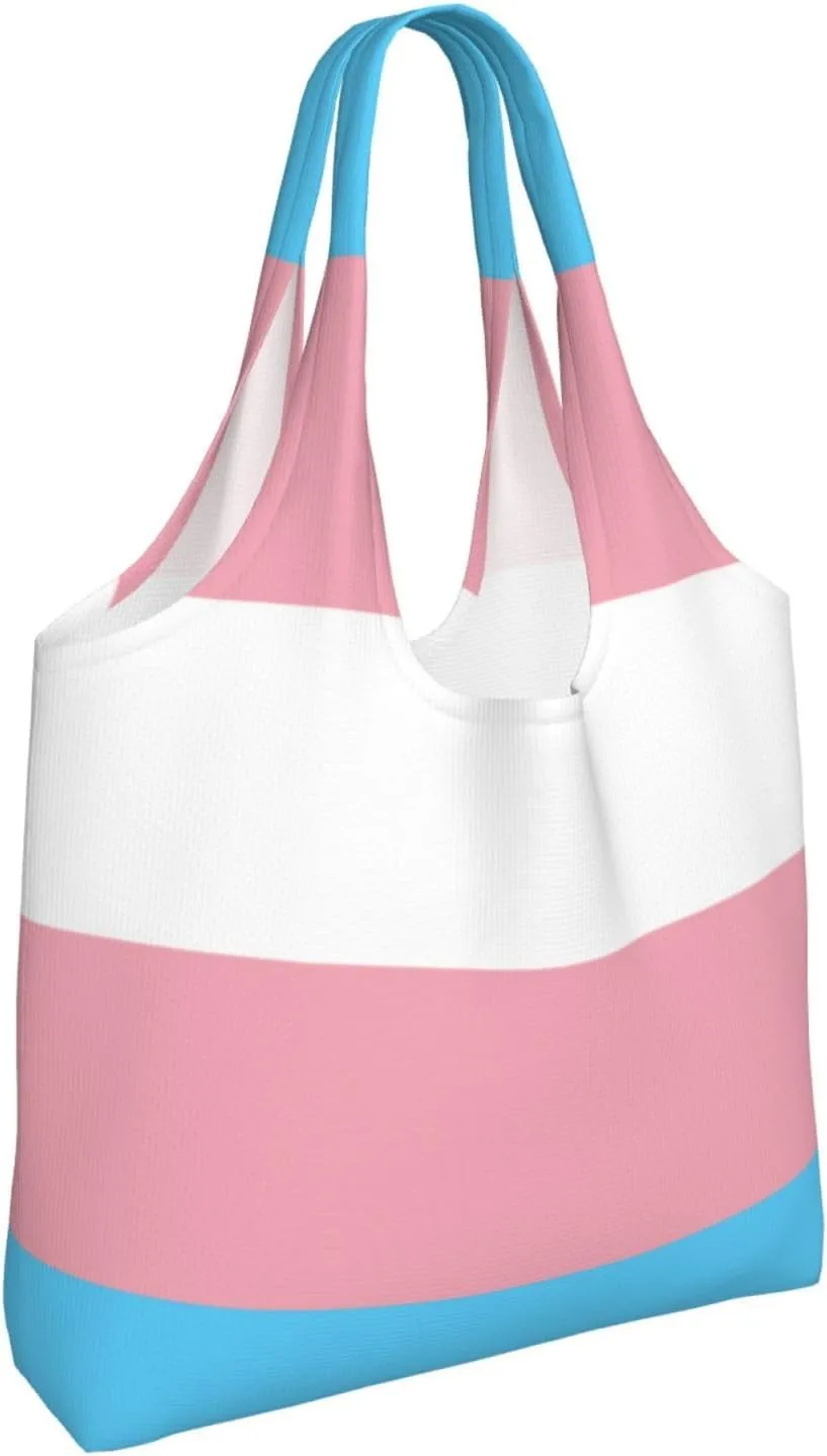 Black and White Cow Print Canvas Tote Bags Reusable Shopping Bag Handbag for Shopper Beach Gifts