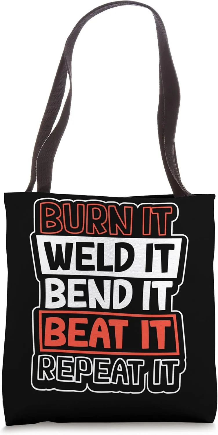 Blacksmith Metal Worker Bladesmith Metalworking Tote Bag