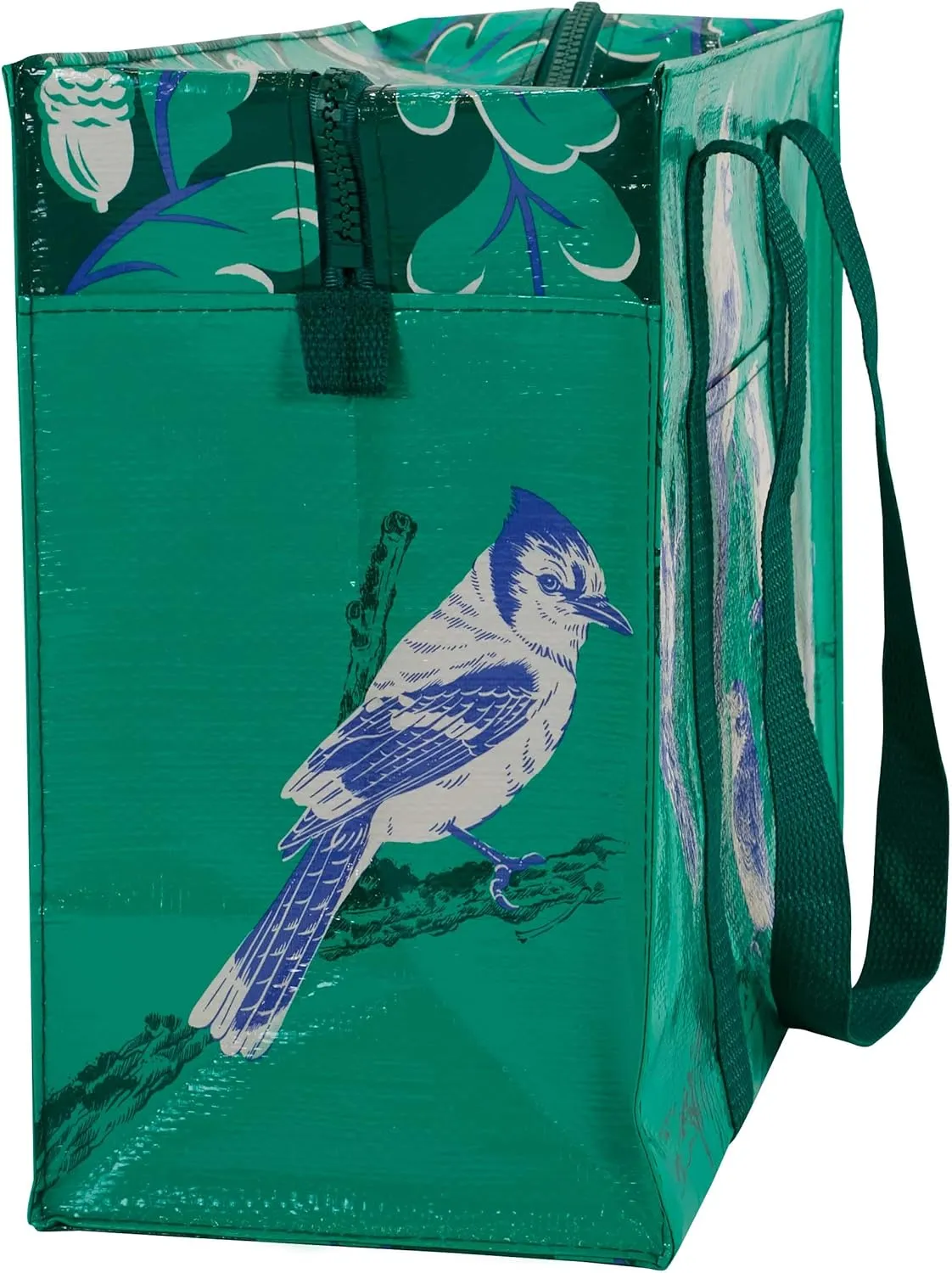 Blue Q Shoulder Totes: The Carry Everywhere Bag With a Hefty Zipper, Exterior Pocket, Reinforced Floor. 95% Recycled Material