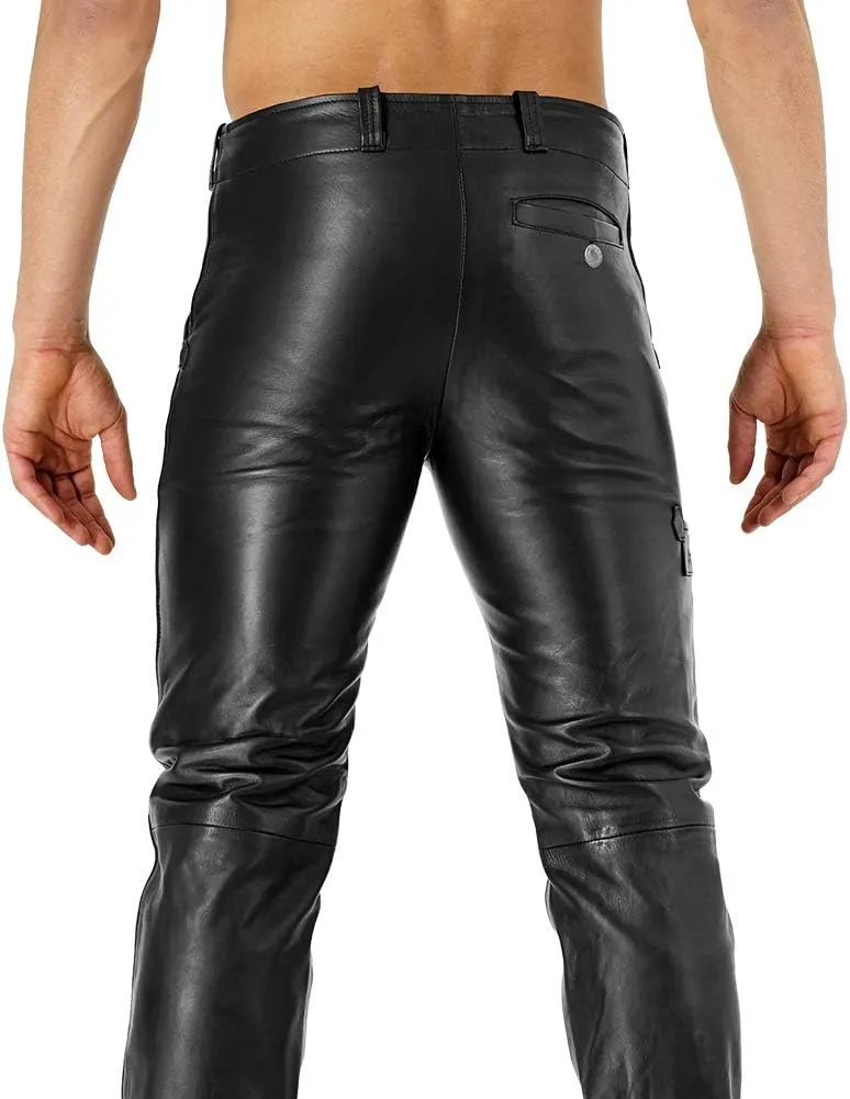 Bockle® Premium Zimmermann Zimmermann Germany Leather Pants Trousers Man leather pants Men