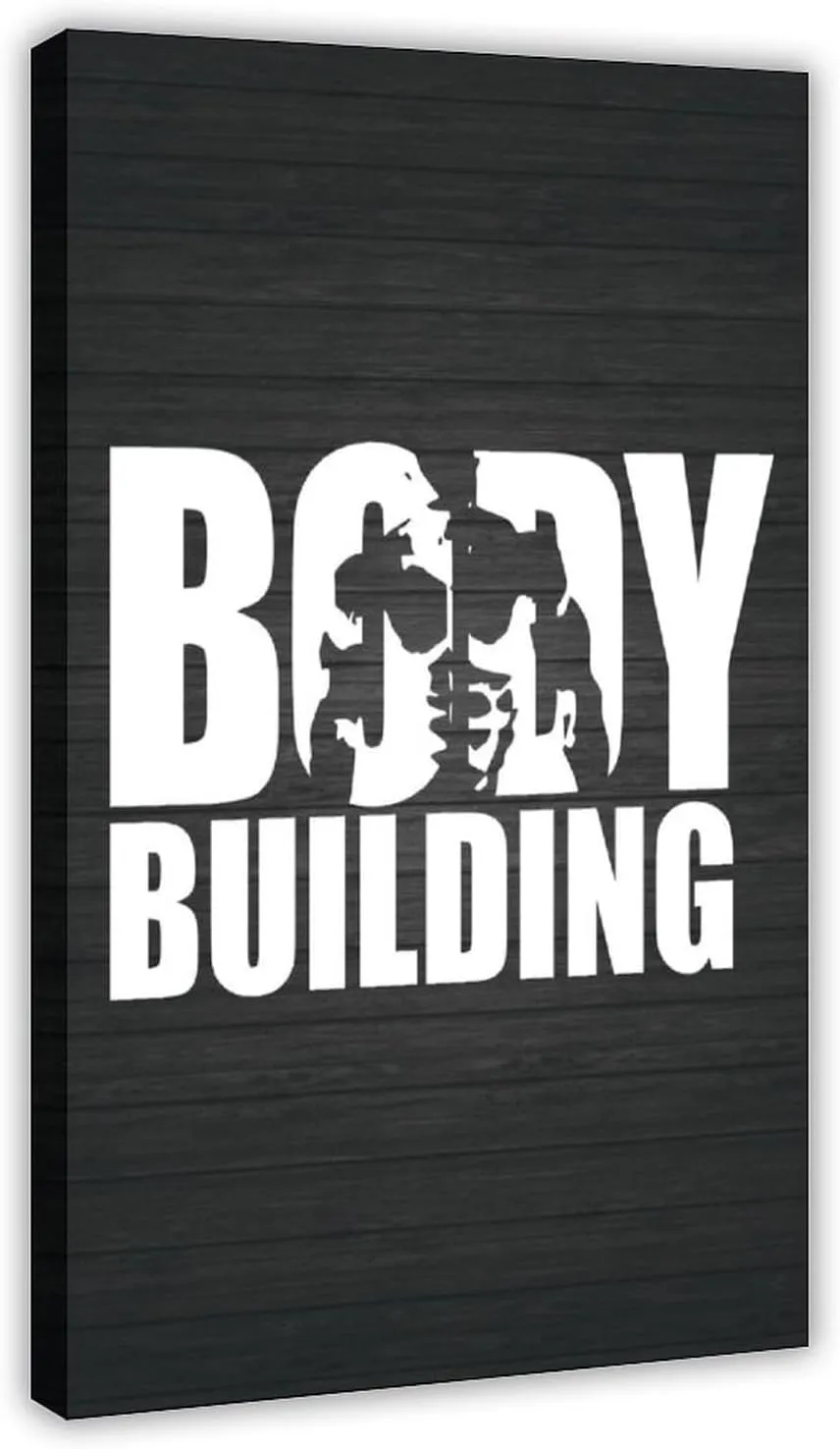 Bodybuilding Mr Olymia Bodybuilding Men Girl Fitness Workout Quotes Motivational Inspirational Muscle Gym Posters - Wall Art Print For Home Office Gym Frame 20x30inch(50x75cm)