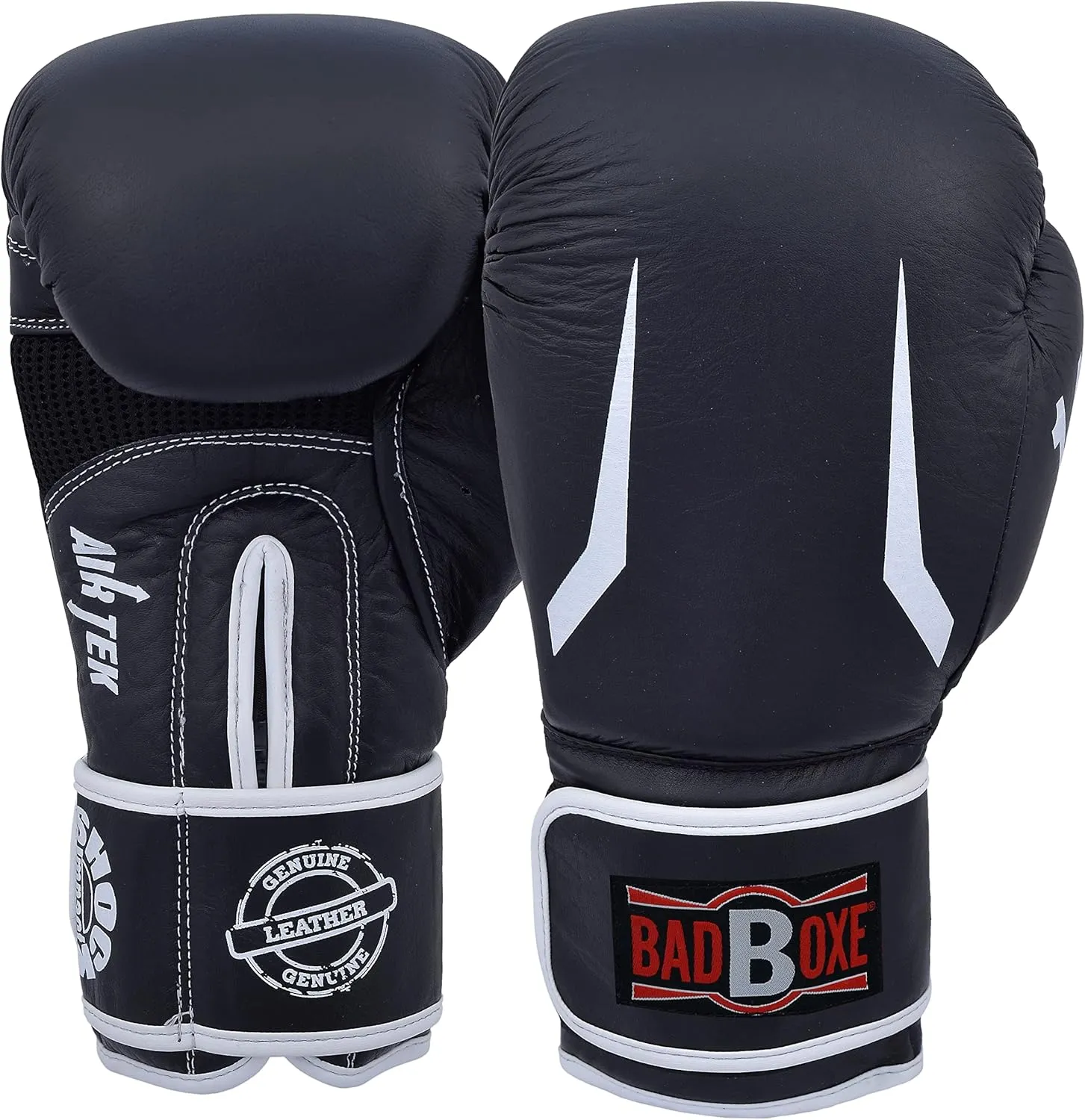 Boxing Gloves Muay Thai Training Genuine Cow Hide Leather Sparring Punching Gloves Kickboxing Fighting Gloves