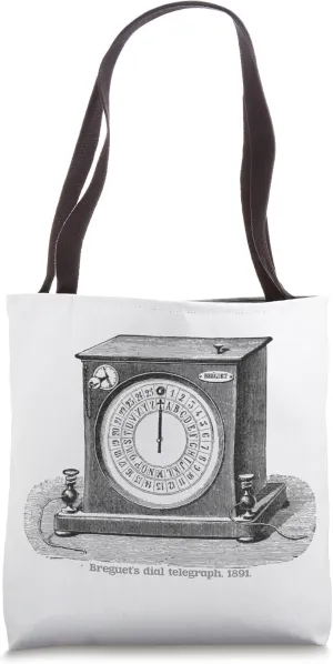 Breguet's dial telegraph 1891 Tote Bag