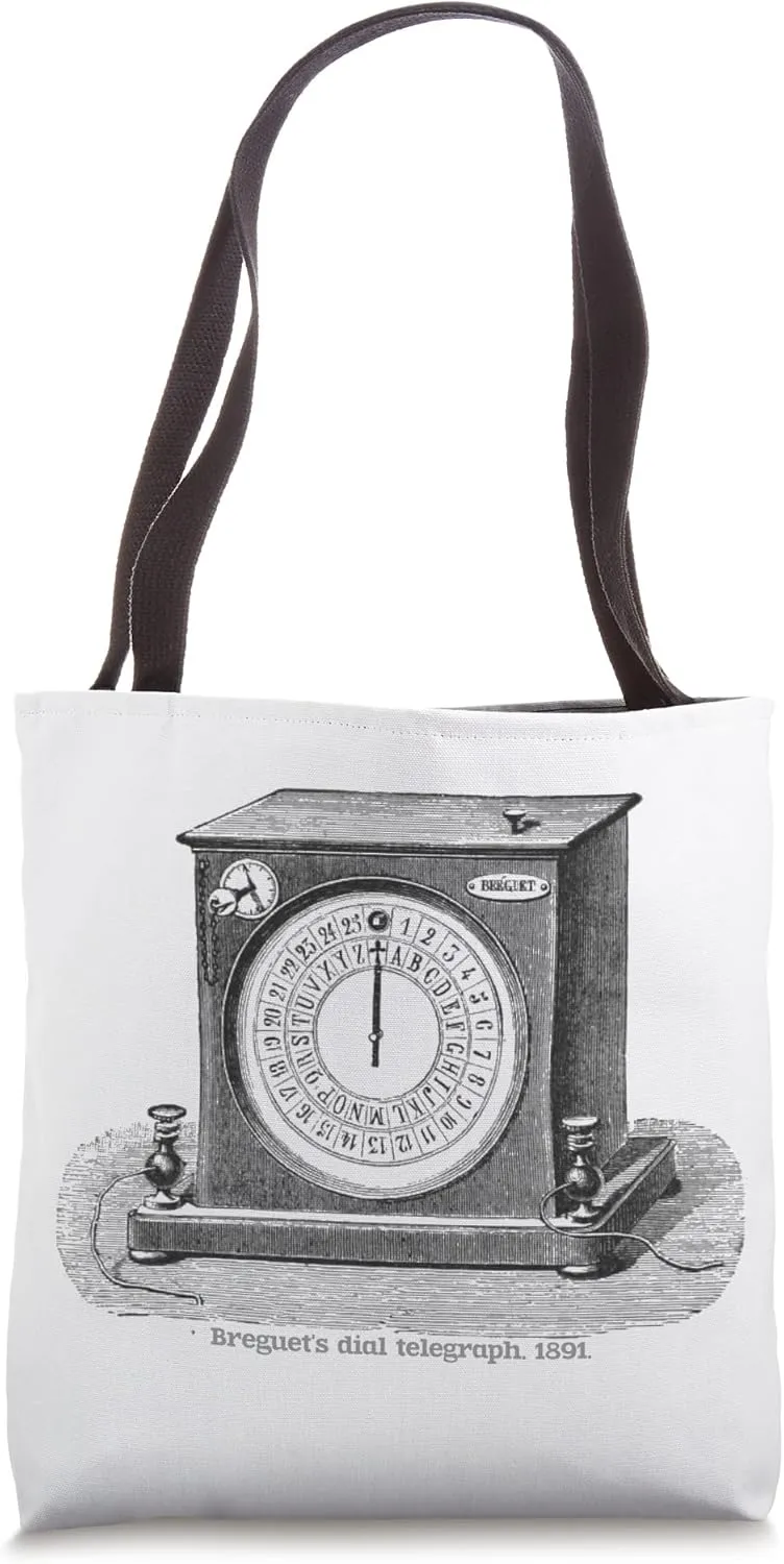 Breguet's dial telegraph 1891 Tote Bag