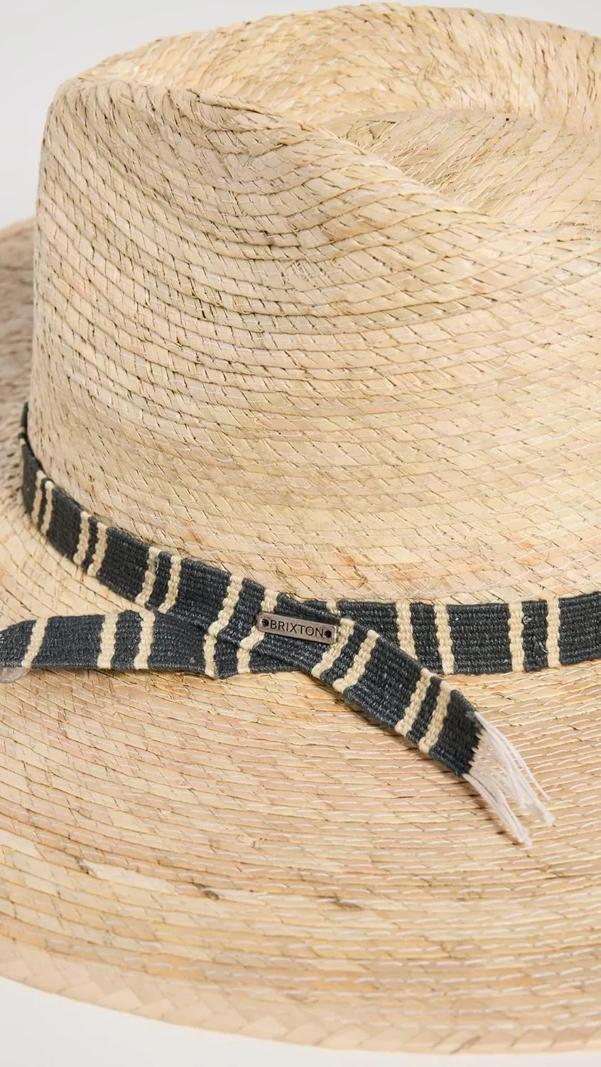 Brixton Women's Leigh Straw Fedora