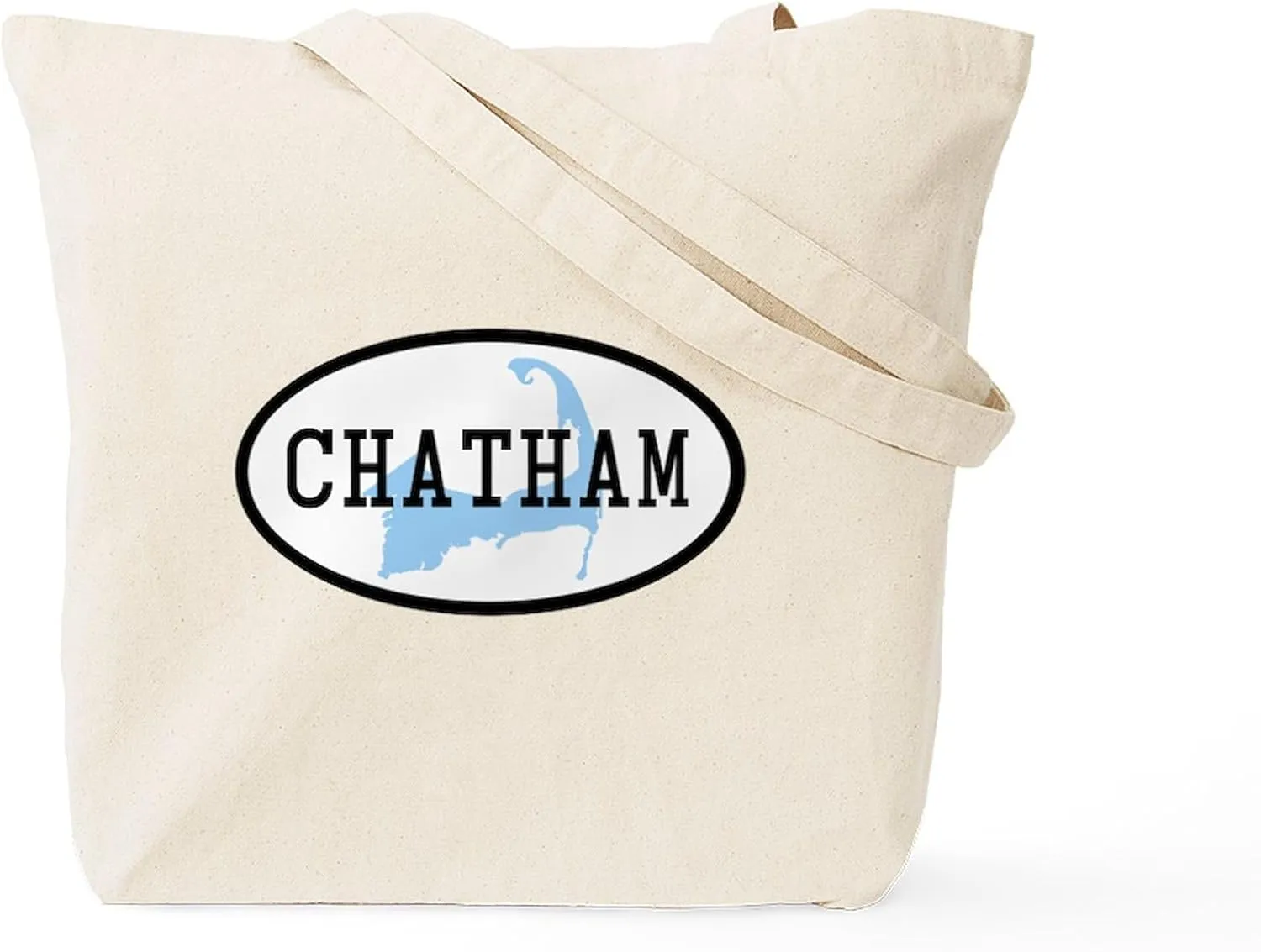 CafePress Brewster Tote Bag Reusable Natural Beige Canvas Shopping Bag