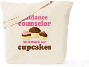 CafePress Funny Guidance Counselor Tote Bag Reusable Natural Beige Canvas Shopping Bag