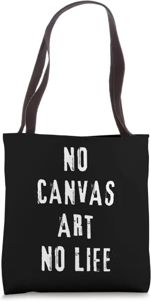 Canvas Art Artist Abstract Modern Decor Nature Inspirational Tote Bag