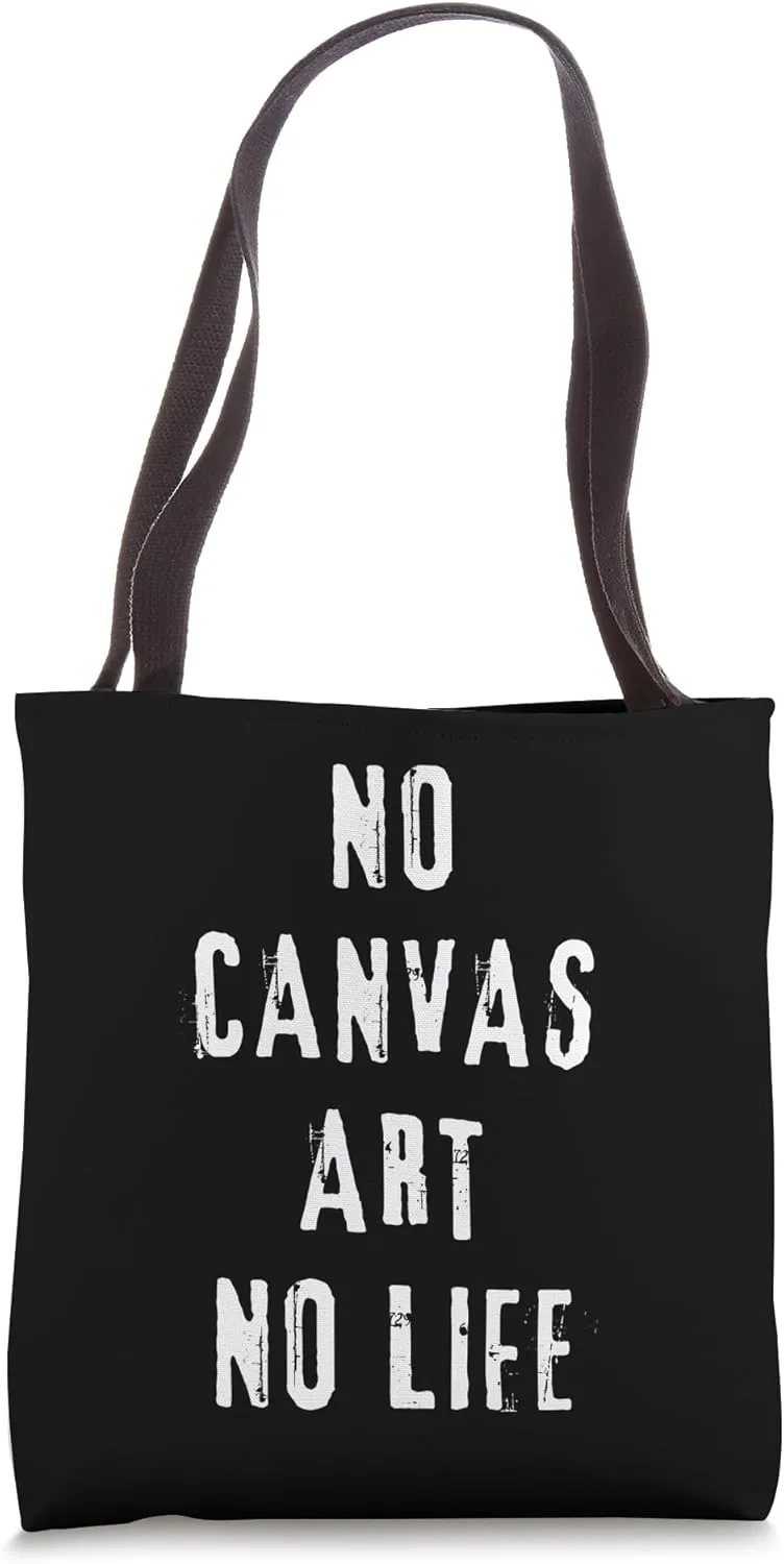 Canvas Art Artist Abstract Modern Decor Nature Inspirational Tote Bag