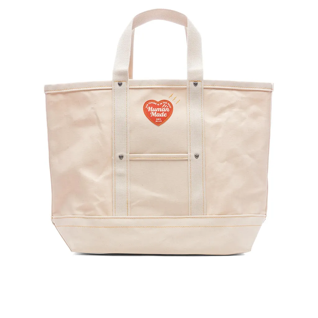 Canvas Tote Large - White