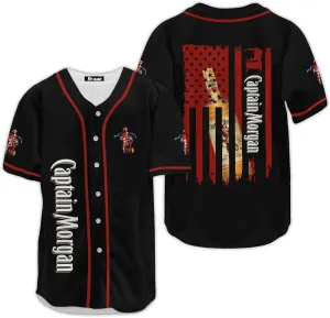 Captain Fan Baseball Jersey, Captain Baseball Jersey Shirt for Women Men, Captain Lover Baseball Shirt