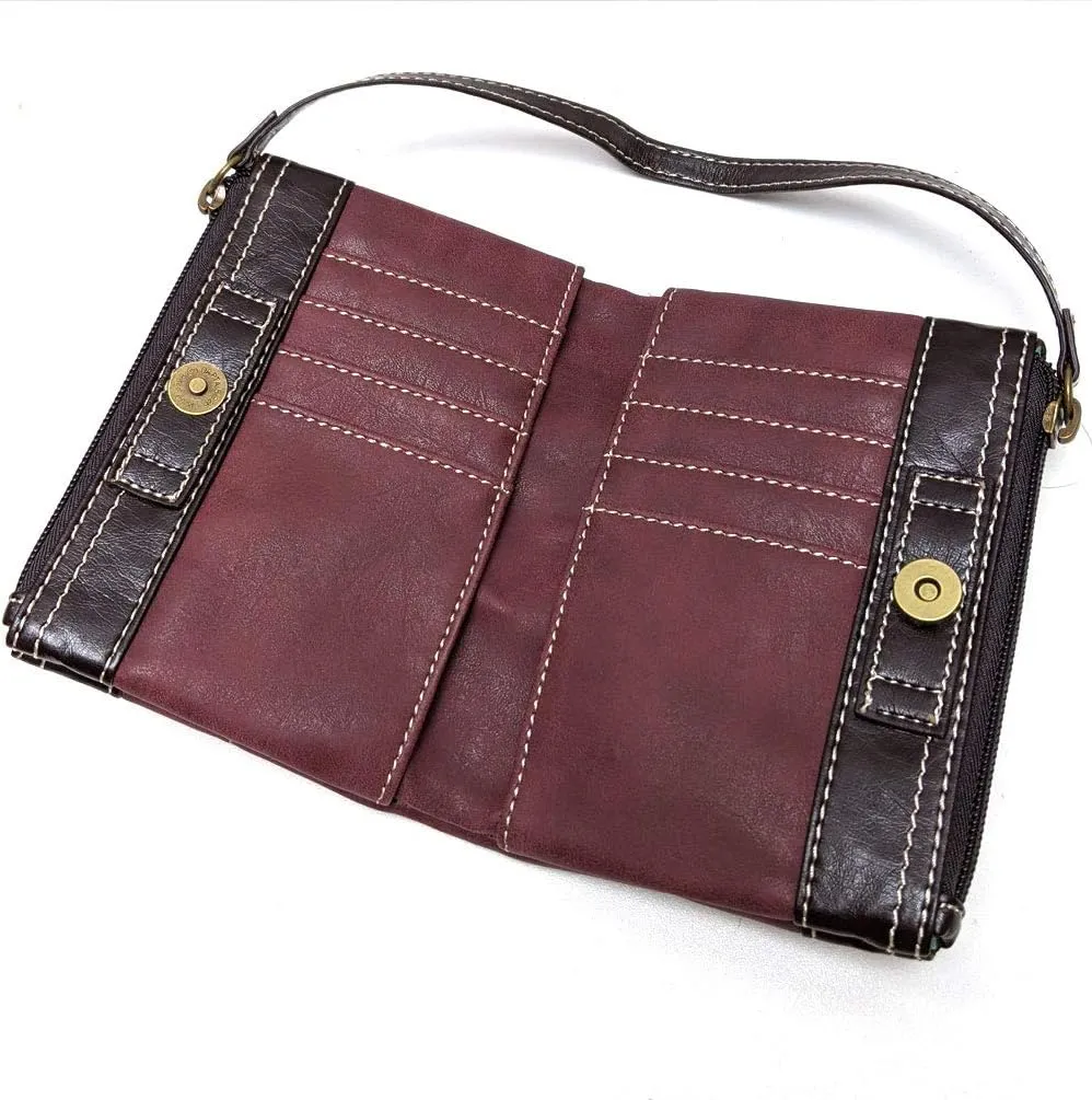 CHALA Double Zip Wallet
