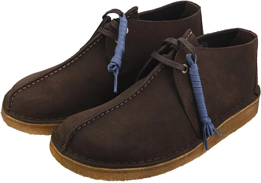 Clarks Men's Desert Trek Wolf Suede Shoes