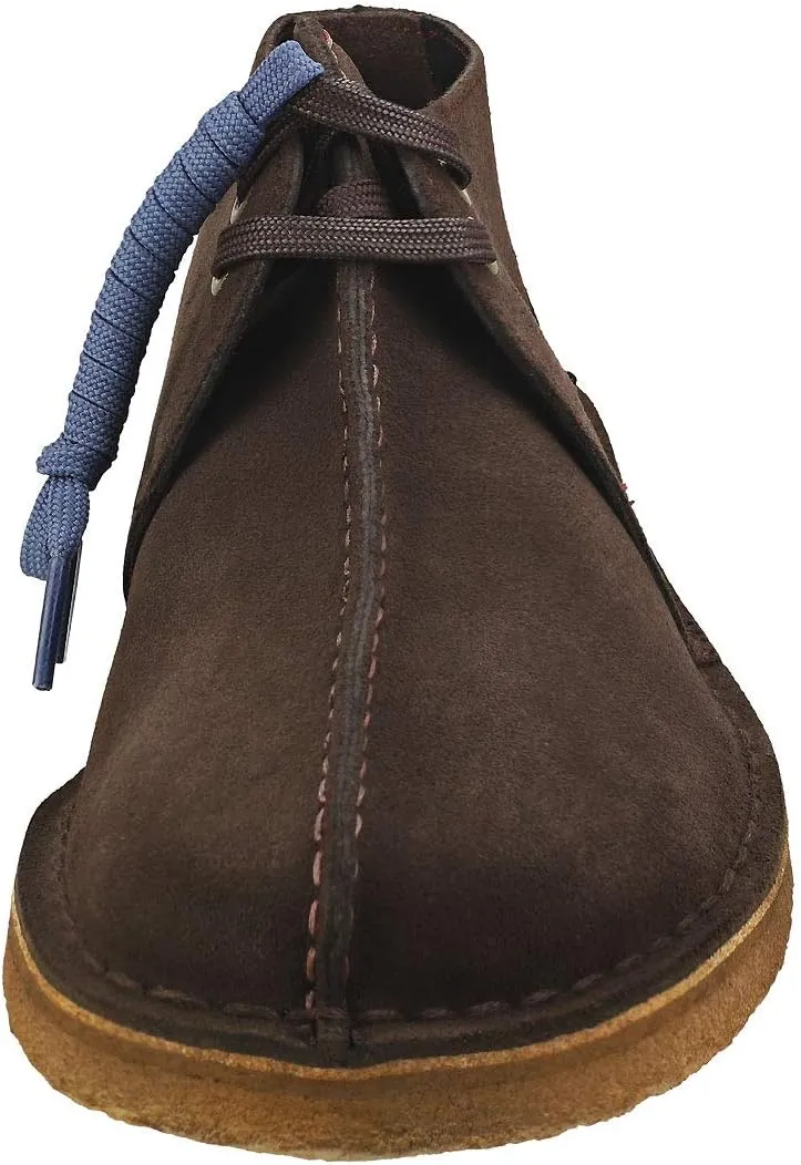 Clarks Men's Desert Trek Wolf Suede Shoes