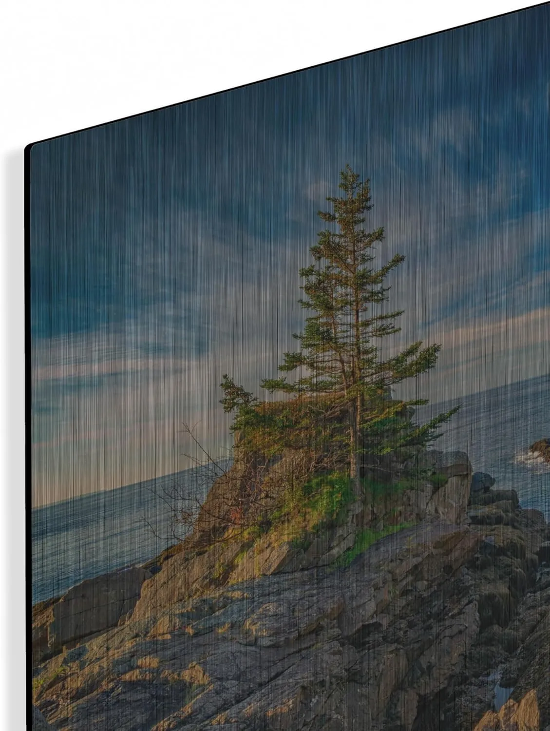 'Cliffs Of Quoddy Head State Park' by Rick Berk Metal Wall Art, 16" x 12"