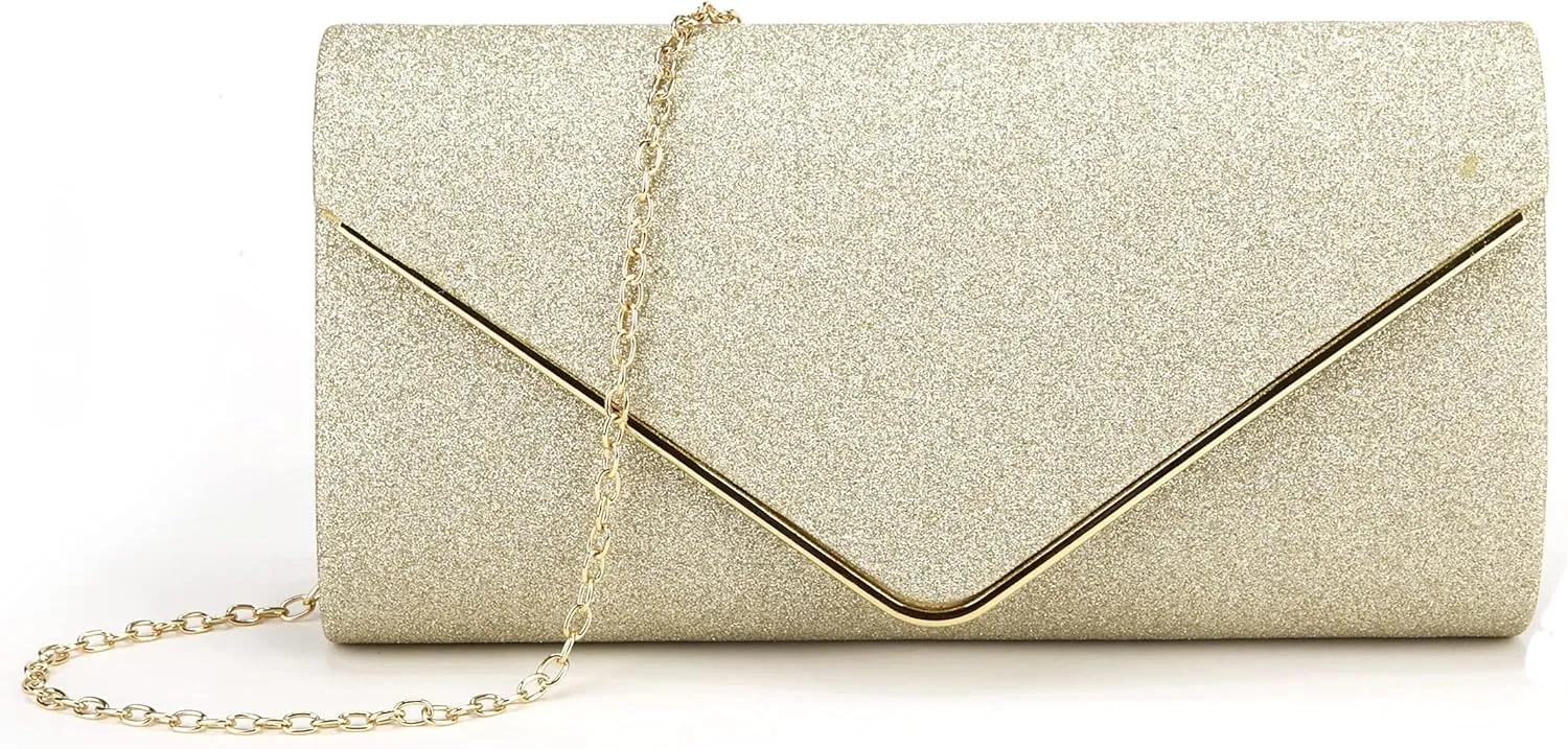 Clutch Purses for Women Fancy Evening Bag Bridal Prom Party Envelope Handbags